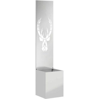 vidaXL Pantalla De Privacidad Para Jard&iacute;n Plateado 32 X 32 X 150 Cm Vidaxl