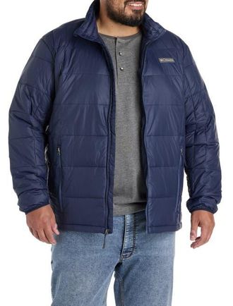 Columbia Big & Tall Voodoo Falls 590 TurboDown Jacket in Collegiate Navy at Nordstrom, Size 4X Big