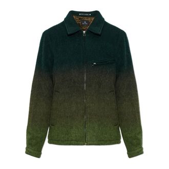 Paul Smith Giacca in Lana - - Jackets - Uomo - Verde - XL
