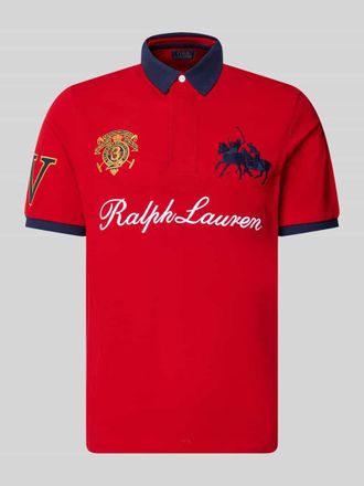 Polo Ralph Lauren Regular Fit Poloshirt aus reiner Baumwolle in Rot, Gr&ouml;&szlig;e XXL