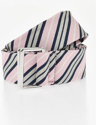 Dsquared2 Striped Fabric Belt 35mm size One Size