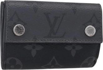 Louis Vuitton Pre-owned Wallets, female, Black, Size: ONE SIZE Pre-owned Vintage Canvas Wallet