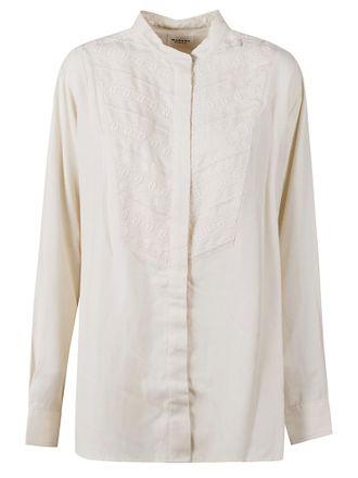 Isabel Marant Britten Embroidered Shirt