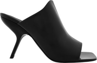 Ferragamo Era Patent Leather Mules, Size 7 C