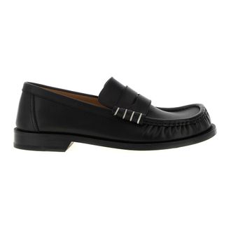 J.W.Anderson Schoenen, Heren, Zwart, 42 EU, Leer, Loafer Mocassin