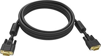 Vision Streetwear 10m Black Vga Cable