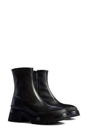 Khaite Fallon Lug Sole Bootie in Black at Nordstrom, Size 6.5Us
