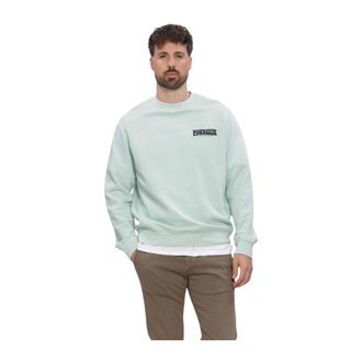 Barbour Hoodies & sweatvesten, Heren, Groen, 2Xl, Heren Truien Vesten Livingstone Crew Neck