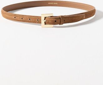 Anine Bing Nicola Square Buckle Belt
