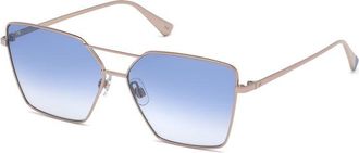 Web Eyewear Gold Metal Womens Sunglasses