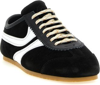 Dries Van Noten Bicolor Calfskin Sneaker - Black