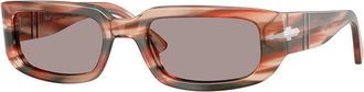 Persol PO3385S MEL 123353 Mens Sunglasses Red Size 53