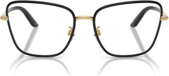 Dolce & Gabbana DG13591334 Gold Metal Frame Eyeglasses - Gold
