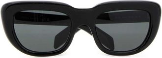 Prada Black Acetate Cat-Eye Sunglasses - Black