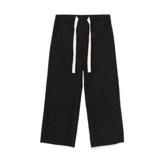 Max Mara Dames, Broeken, Zwart, Maat: M Zijde