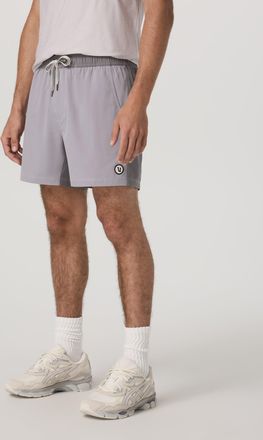 Vuori Clothing Kore Shorts Lined 5 | Cinder Color Block | XS, Size Extra Small