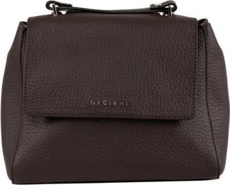 Orciani Small Sveva Tas - Dames - Handtassen - Bruin - ONE Size - Leer - Tassen