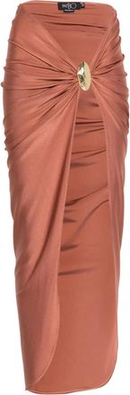 PatBo Pareo drappeggiato - Marrone