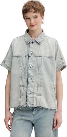 Karl Lagerfeld Denim Jacket - Dames - Spijkerjassen - Blauw - M - Denim - Jassen