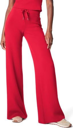 Spanx AirEssentials Wide Leg Pants in Spanx Red at Nordstrom, Size X-Large
