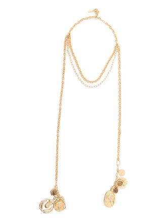 Chlo&eacute; The Chlo&eacute; Medals pendant necklace - Gold