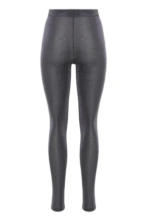 Zeynep Arcay Womens Skinny Fit Trousers Jersey Blue Viscose