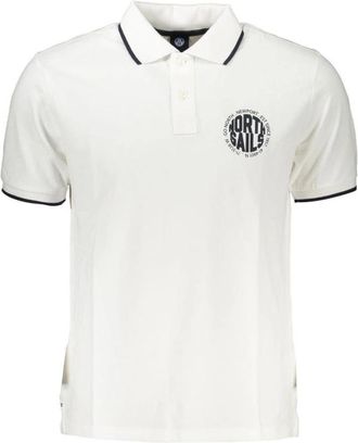 North Sails Klassiek Passend Poloshirt - Heren - Polos - Wit - XL - Katoen - Tops