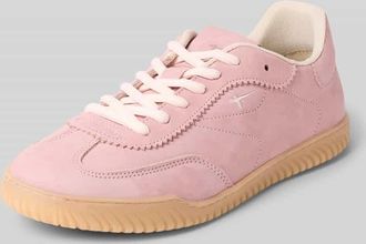 Tamaris Tamaris Sneaker aus echtem Leder in Hellrosa, Gr&ouml;&szlig;e 36