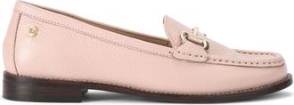 Carvela Womens Leather Snap Loafers - Pink - Size UK 6