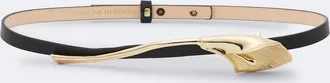 Carolina Herrera Embellished leather belt