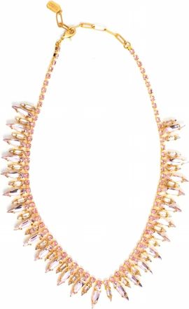 Elizabeth Cole Womens Davina Necklace In Gold