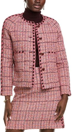 St. John Tweed Wool-Blend Jacket