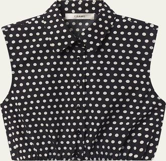 Frame Denim The Polka Dot Top