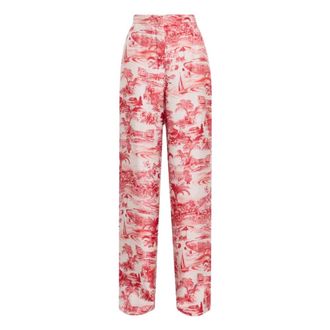 Max Mara Zeus Broek - Dames - Broeken - Veelkleurig - S - Broeken