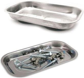 Trade Shop Trade Shop - Ciotola Vaschetta Magnetica Rettangolare 140x240x28mm Montaggio Porta Utensili