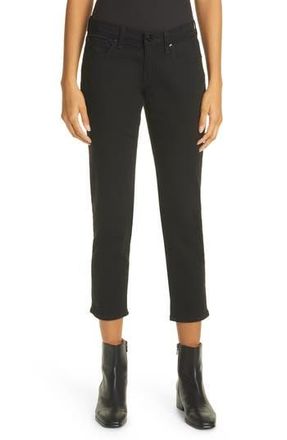 Rag & Bone Dre Low Rise Slim Boyfriend Jeans in Black at Nordstrom Rack, Size 24