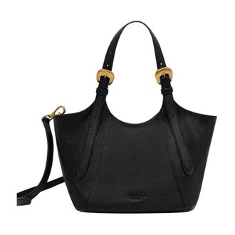 Twinset Tassen, Dames, Zwart, ONE Size, Leer, Crossbody Tas