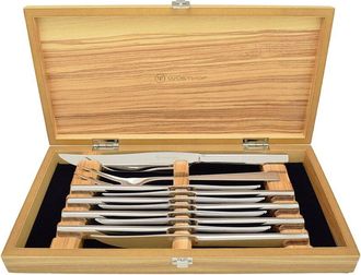 Wüsthof Wusthof 10Pc Mignon Steak Knife Set With Box With $16 Credit