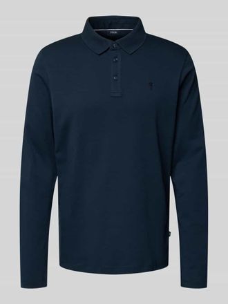 Joop Regular Fit Poloshirt im langärmeligen Design Modell Pero in Marine, Größe XL
