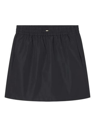 A.P.C. elasticated-waistband mini skirt - Black
