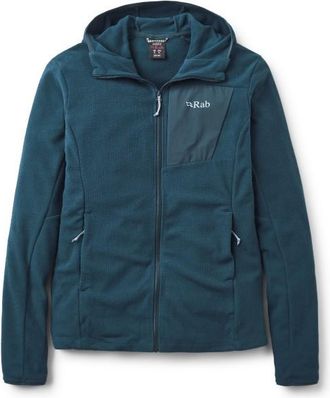 RAB Tecton Hoody Fleecejacke f&uuml;r Damen | blau