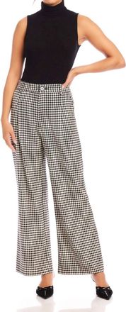 Fifteen Twenty Mina Wide Leg Pants In Grey