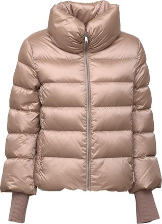 Add Rasolight Drawstring Hem Down Cape