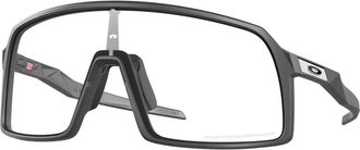Oakley Matte Carbon zonnebril met Black Iridium - Heren - Brillen - Grijs - 37 MM - Accessoires