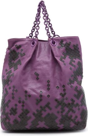 Bottega Veneta Pre-owned Bottega Veneta Vitello Mosaico Laque Tote Ladies 9IDIY1GI0404HB1N