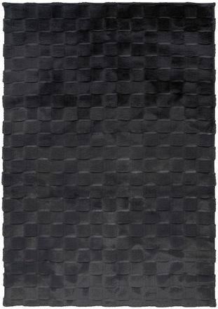 LALEE Hochwertiger Hochflor Design Teppich Soul - Graphite