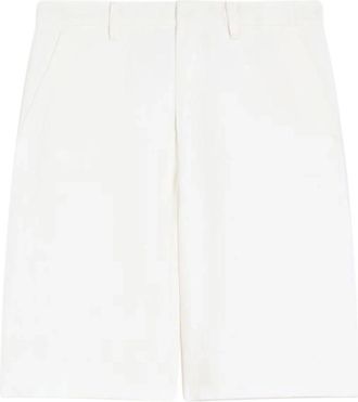 Max Mara Casual Shorts, female, White, Size: 2XS Pantalone corto
