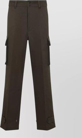 Valentino cargo trousers wide leg belt loops