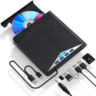 OEM Disco Ottico Esterno, Lettore Dvd/blu-ray, Funzione Di Lettura/scrittura, Registratore Dvd Uhd Portatile