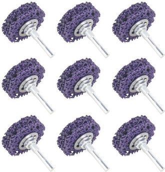 OEM Juego De 9 Discos Para Limpieza Y Lijado - 50 Mm - Varios Granos